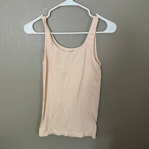 NIKIBIKI Tan Made in USA One Size Under shirt scoop neck comfort everyday
